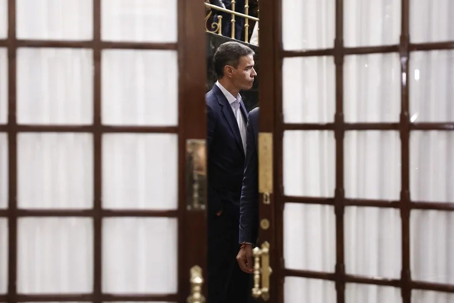 El presidente del Gobierno, Pedro Sánchez