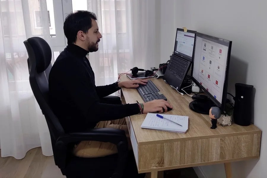TELETRABAJO VISITA PAPA
