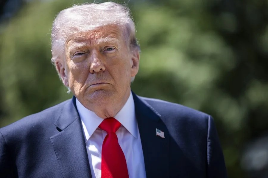 El presidente de Estados Unidos, Donald Trump.
