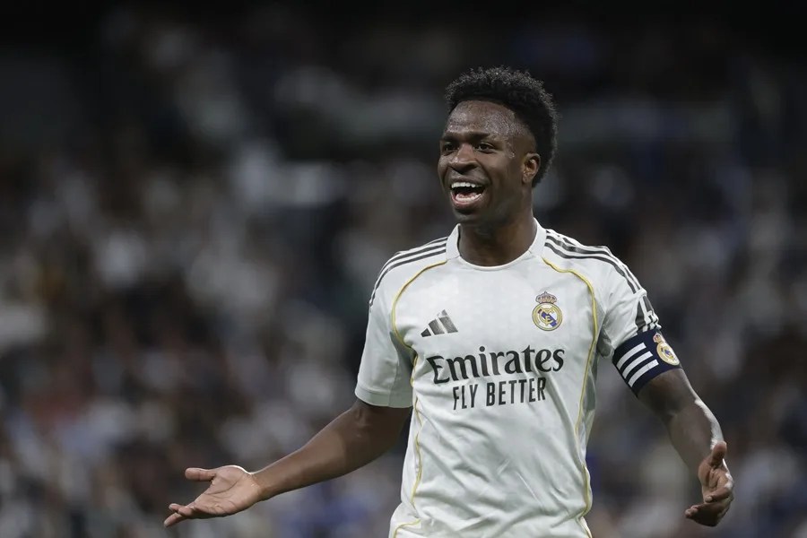 El delantero del Real Madrid Vinicius Jr