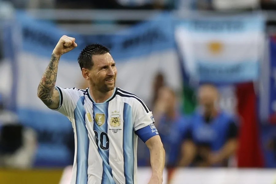 Messi, el goleador de 17 Copas