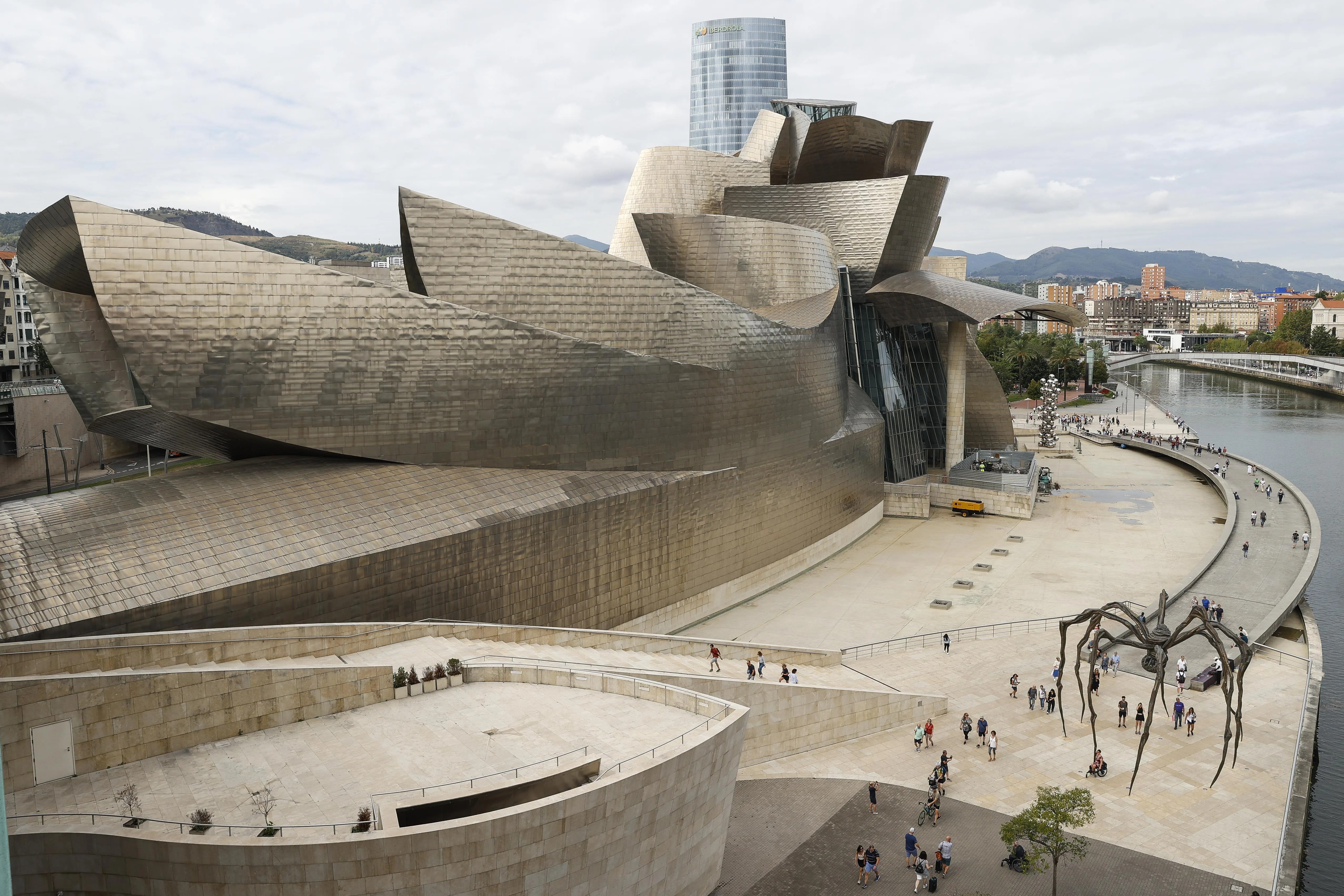 El Museo Guggenheim Bilbao. EFE/Miguel Toña