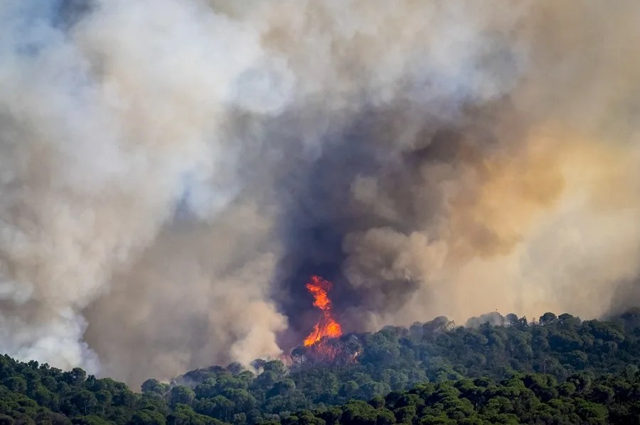 INCENDIO LA BISBAL EMPORDA