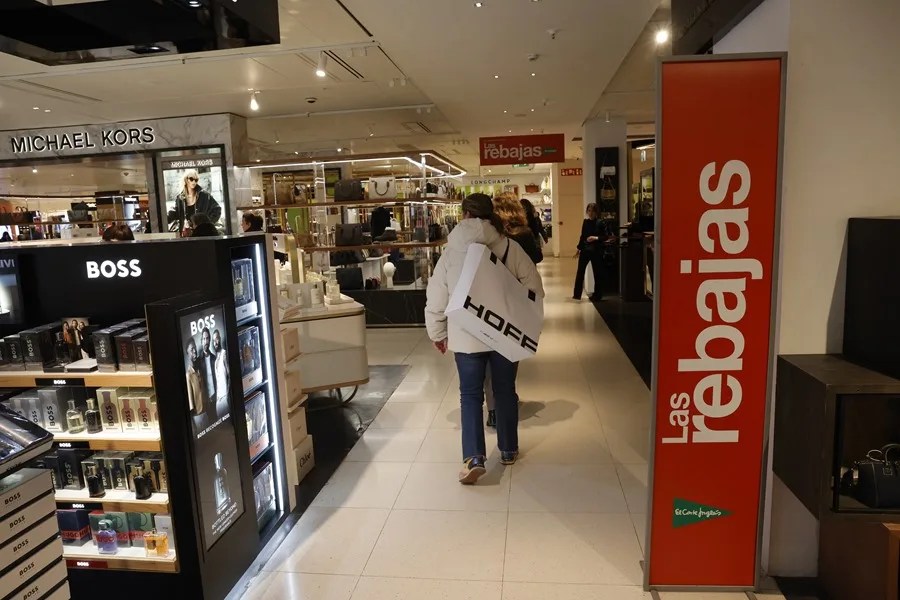 Una tienda de El Corte Inglés.