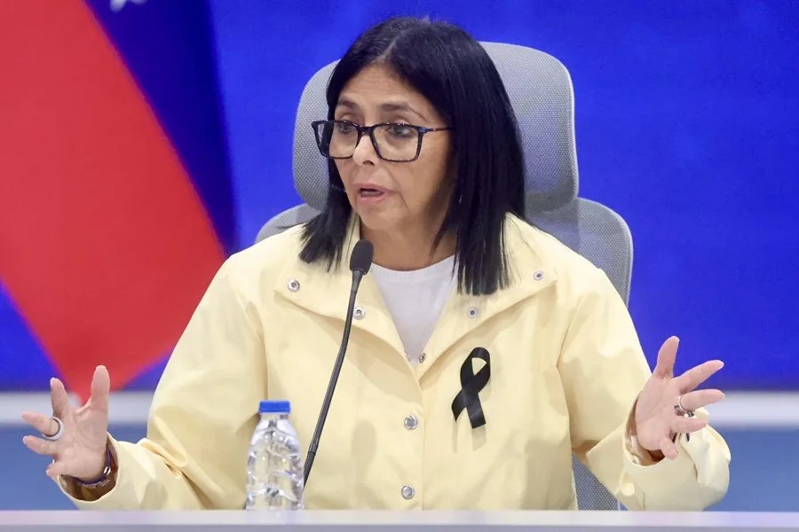 El Gobierno de Donald Trump le pide a la fiscalía dar inmunidad judicial a Delcy Rodríguez en EE.UU.