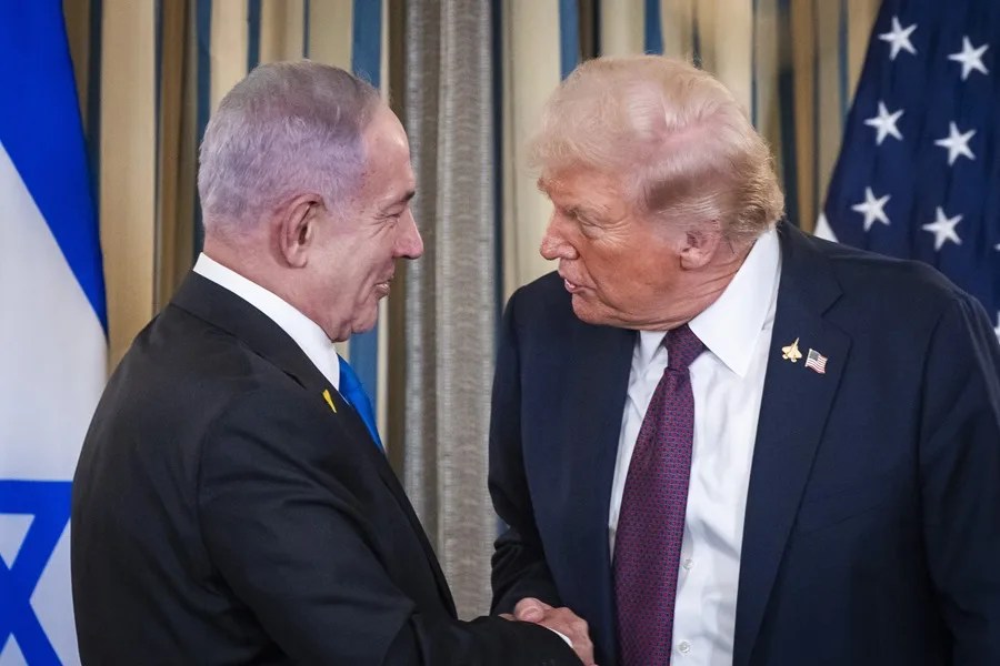 Trump afirma que sin él y Netanyahu "Israel ya no existiría"