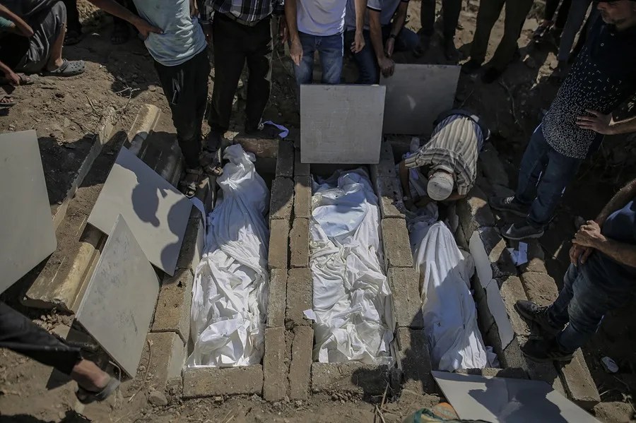 Israel mata a seis miembros de una familia