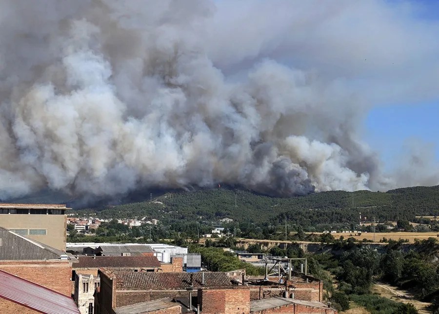 Incendios forestales en varias comunidades