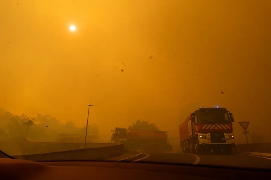 Incendio en Perpiñán