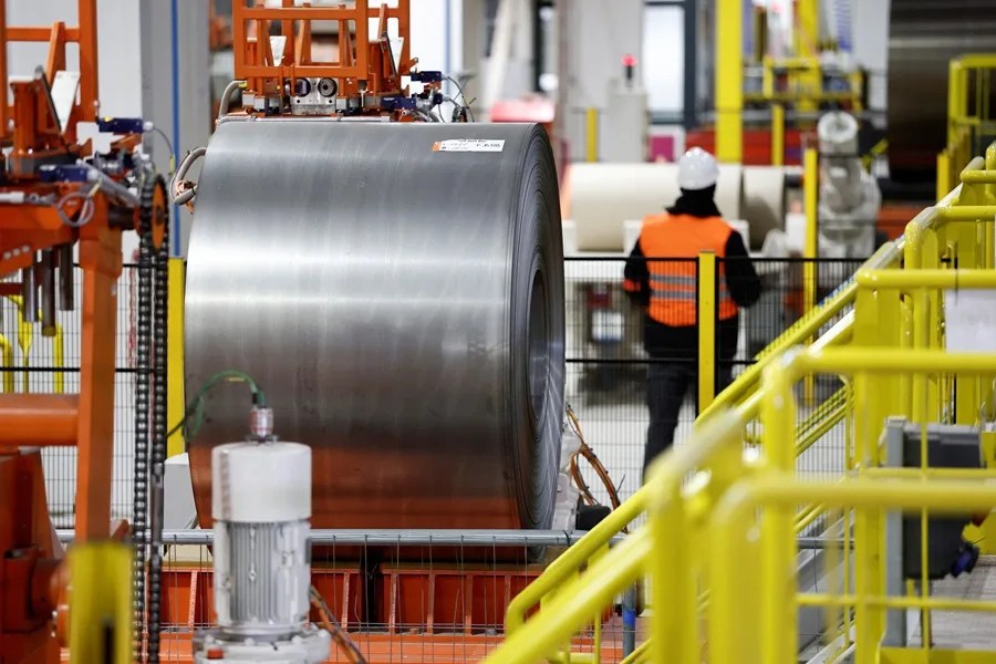 producción industrial
