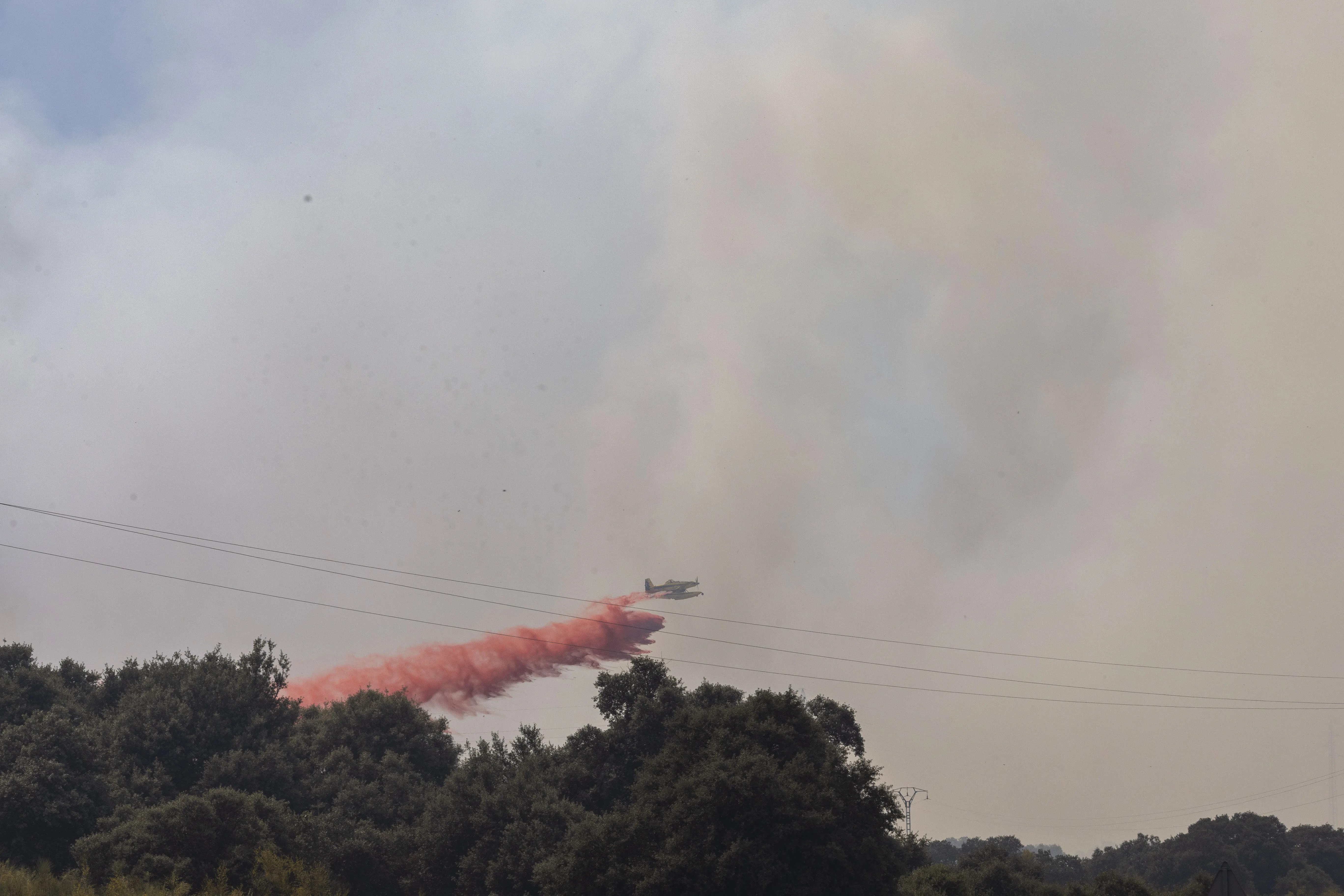 Incendio en La Guardia (Toledo)