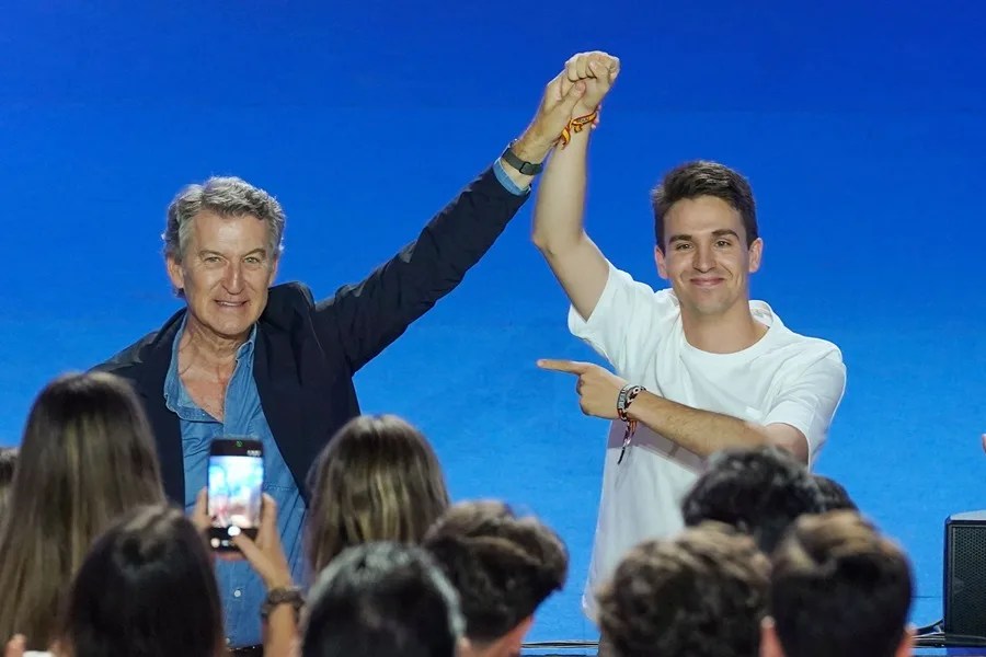 Ignacio Dancausa, líder de Nuevas Generaciones del PP
