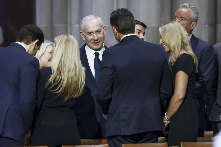 Trump, Netanyahu y Zelenski asisten al funeral del influyente senador estadounidense Lindsey Graham