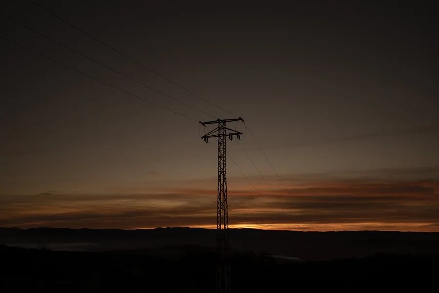 Un poste eléctrico