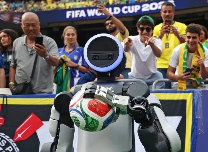 Atlas, el robot que celebra los goles como Kane y Haaland