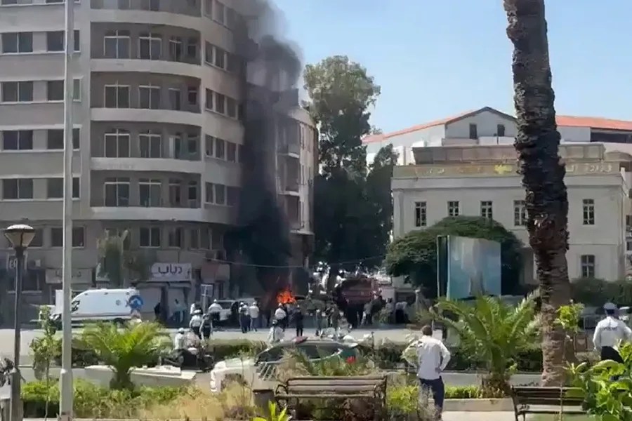 Al menos 18 heridos en dos explosiones en el centro de Damasco