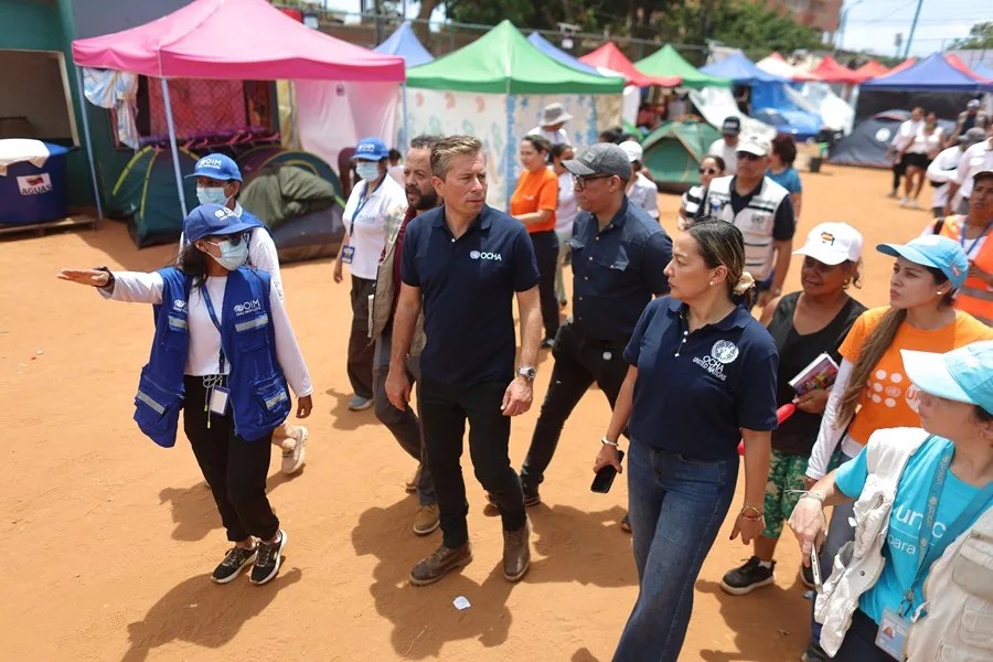El jefe humanitario de la ONU pide flexibilizar las sanciones en Venezuela para no afectar la ayuda