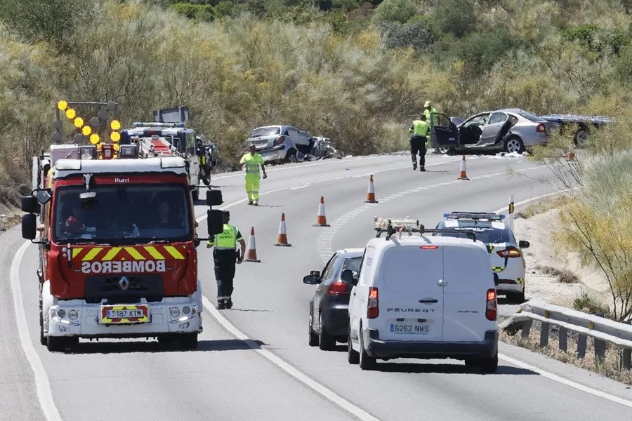 Imagen de archivo de un accidente de tráfico