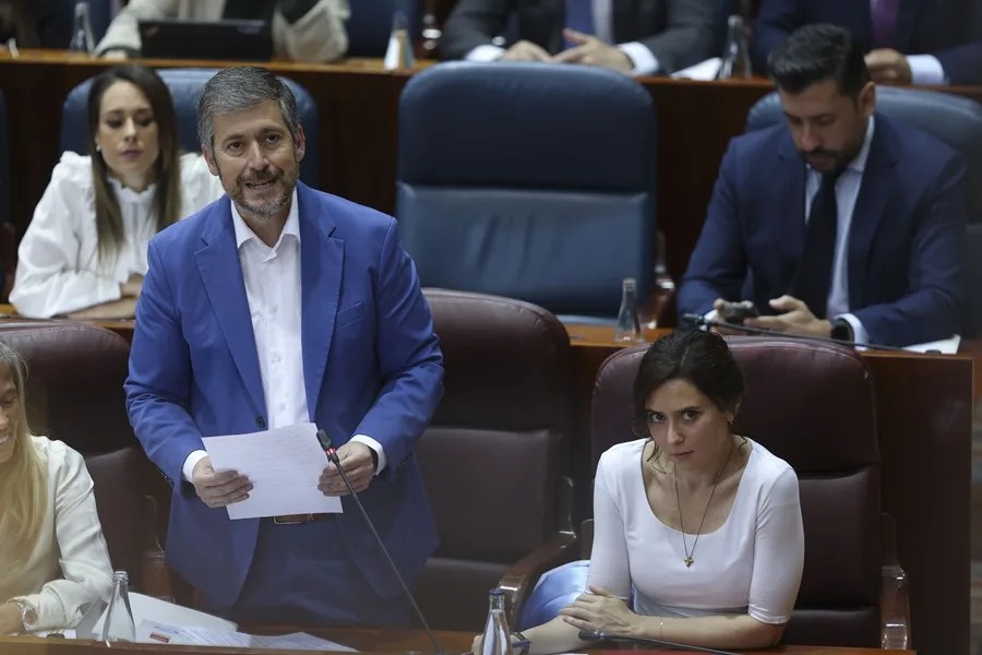 El consejero de Presidencia, Justicia y Administración Local, Miguel Ángel García Martín