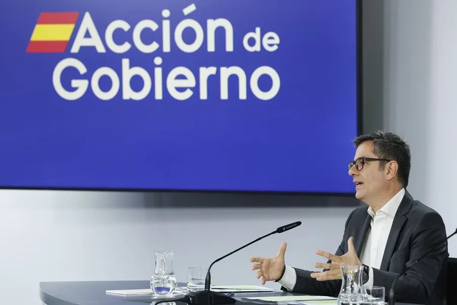 El ministro de Presidencia, Justicia y Relaciones con las Cortes, Félix Bolaños