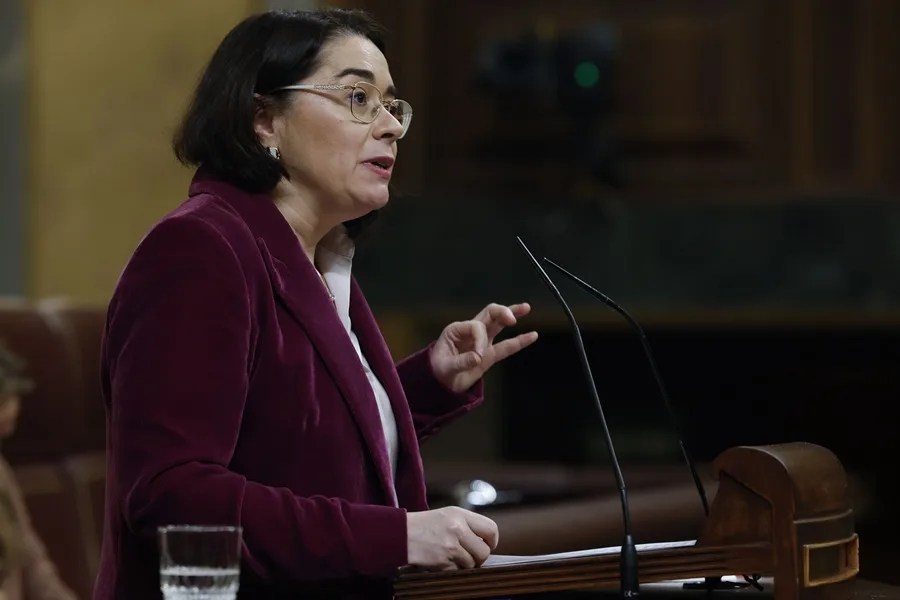 La diputada del PSOE, Elisa Garrido