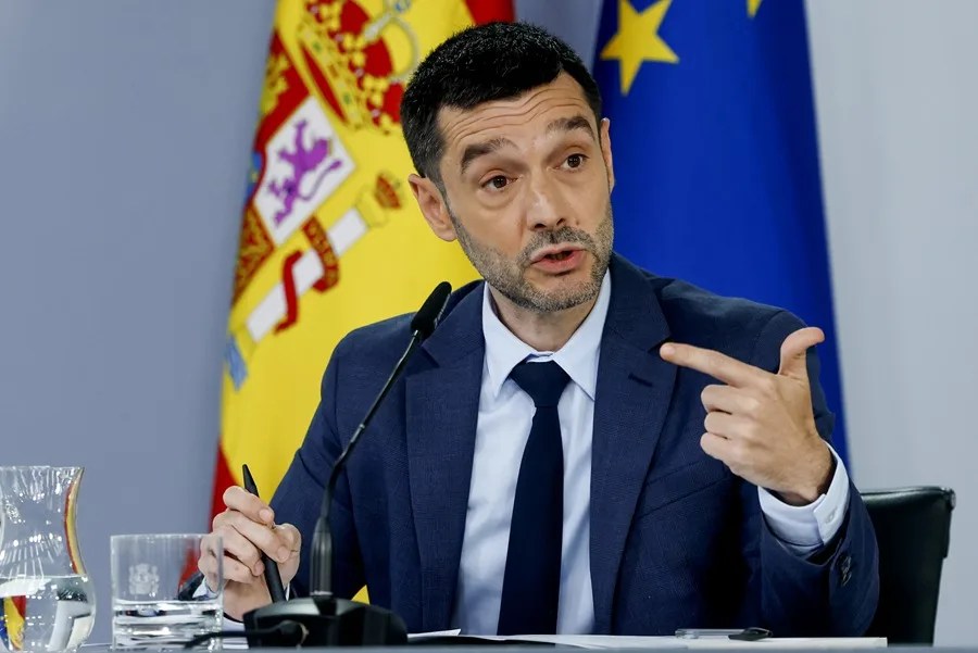 El ministro de Derechos Sociales, Consumo y Agenda 2030, Pablo Bustinduy