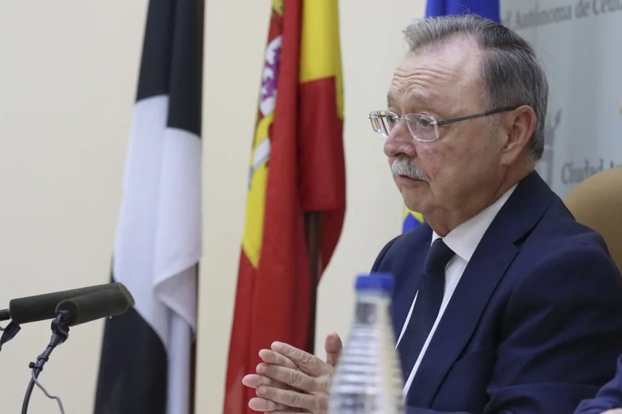 El presidente de Ceuta, Juan Jesús Vivas