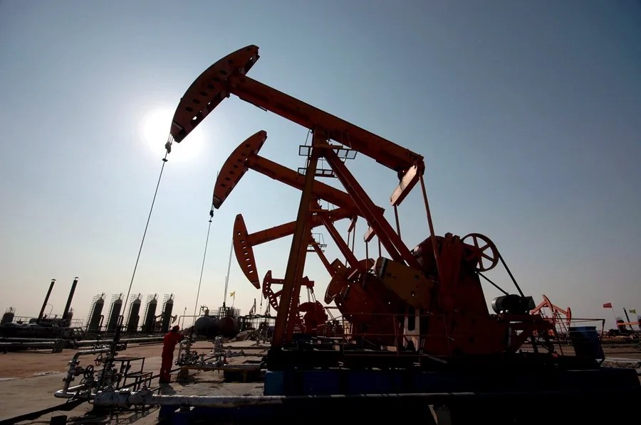 Planta petrolífera de Liaohe Oil Field, un subsidiario de PetroChina, en Panjin al noreste de la provincia de Liaoning.