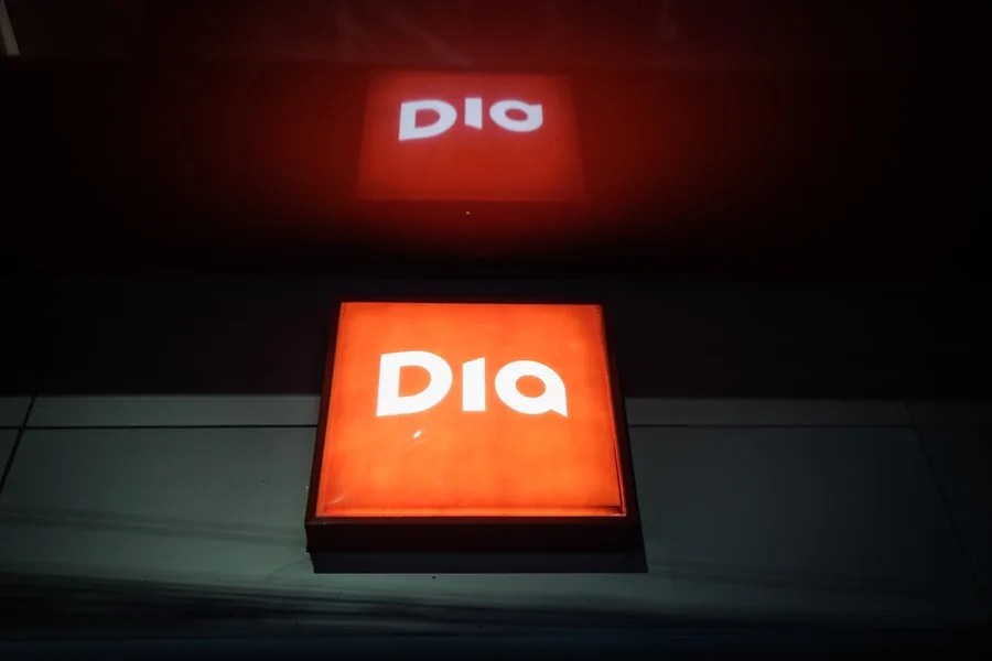 Fotografía del logo de supermercado Dia