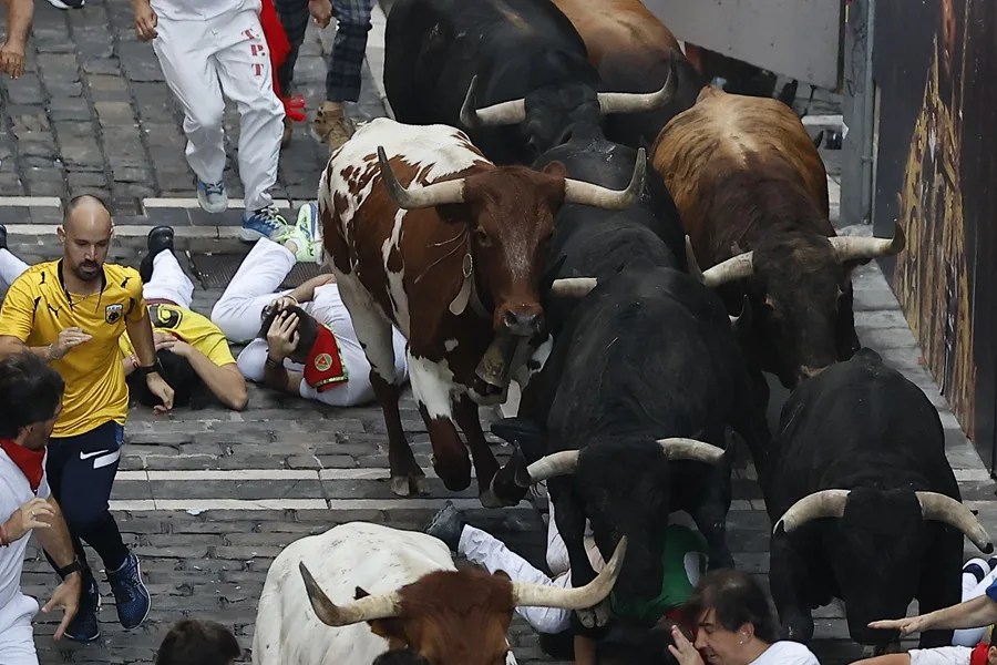 TERCER ENCIERRO SANFERMINES