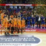 Los jugadores del Valencia Basket fueron los ganadores el año pasado.