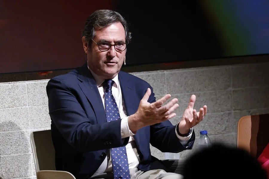 El presidente de la CEOE, Antonio Garamendi