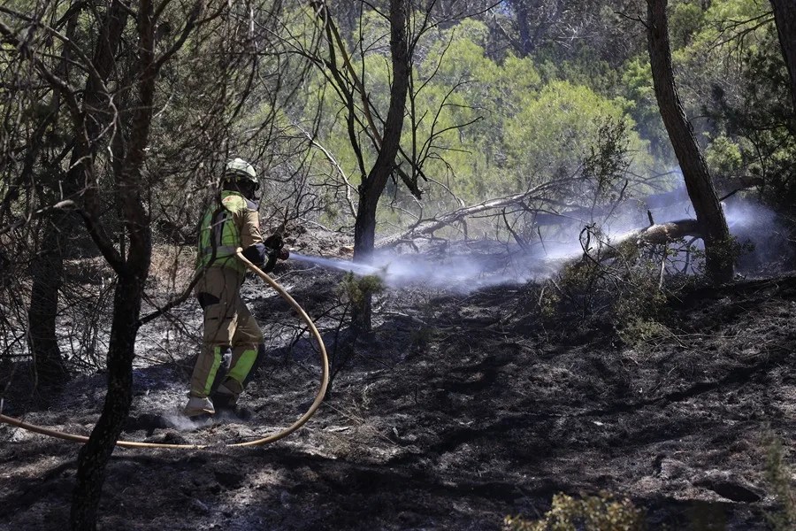 INCENDIO HUESCA