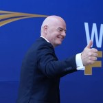 El presidente de la FIFA Gianni Infantino