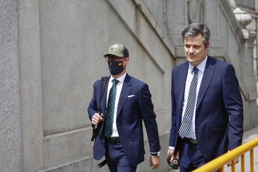 El comandante de la Guardia Civil Rubén Villalba
