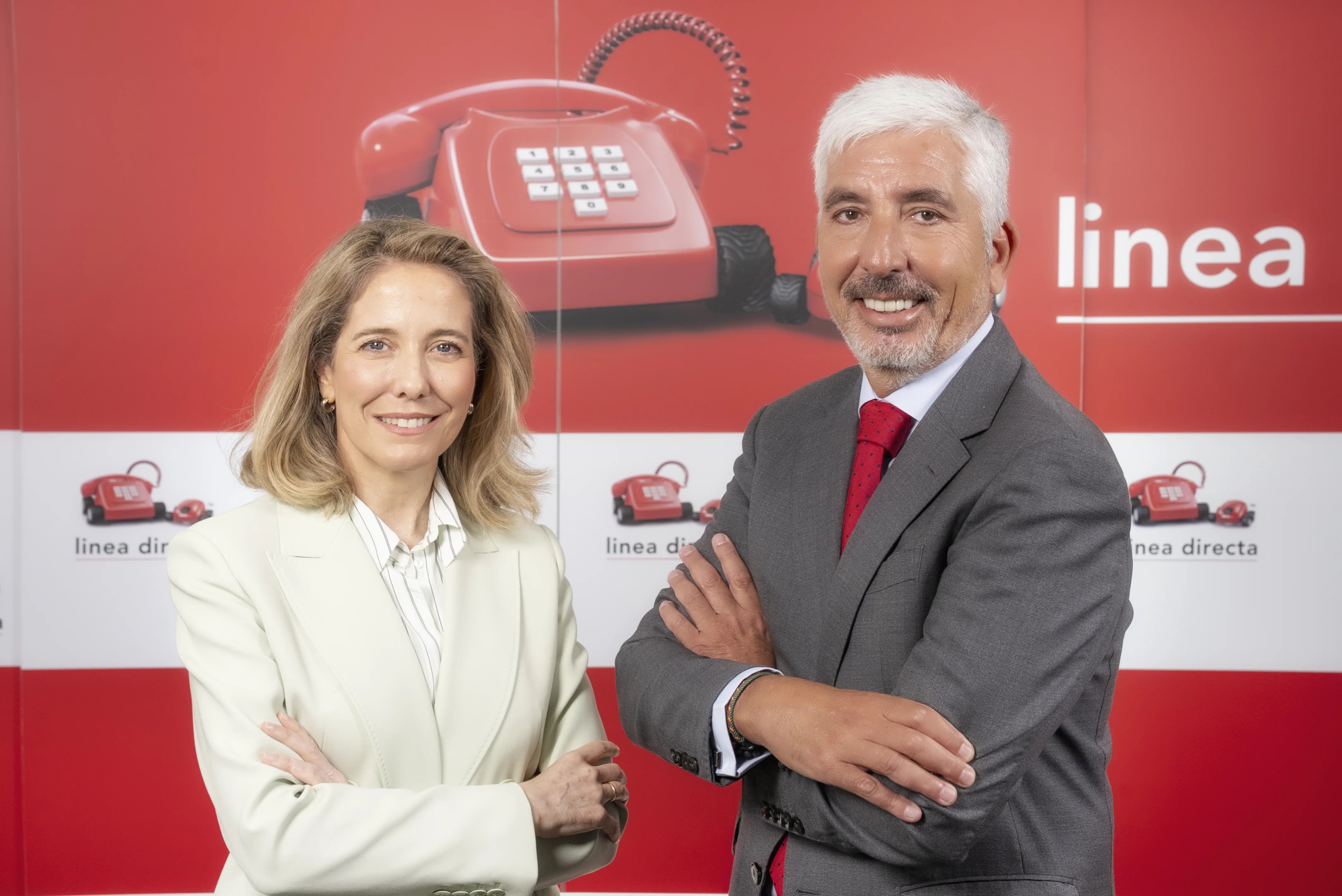 Imagen Patricia Ayuela y Carlos Rodríguez Ugarte de Línea Directa Aseguradora
