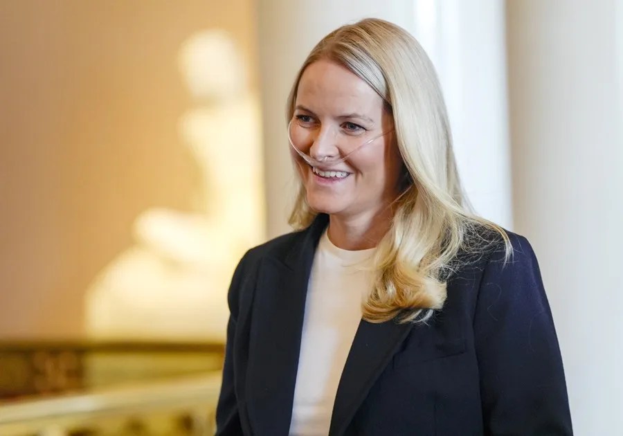 La princesa heredera Mette-Marit de Noruega