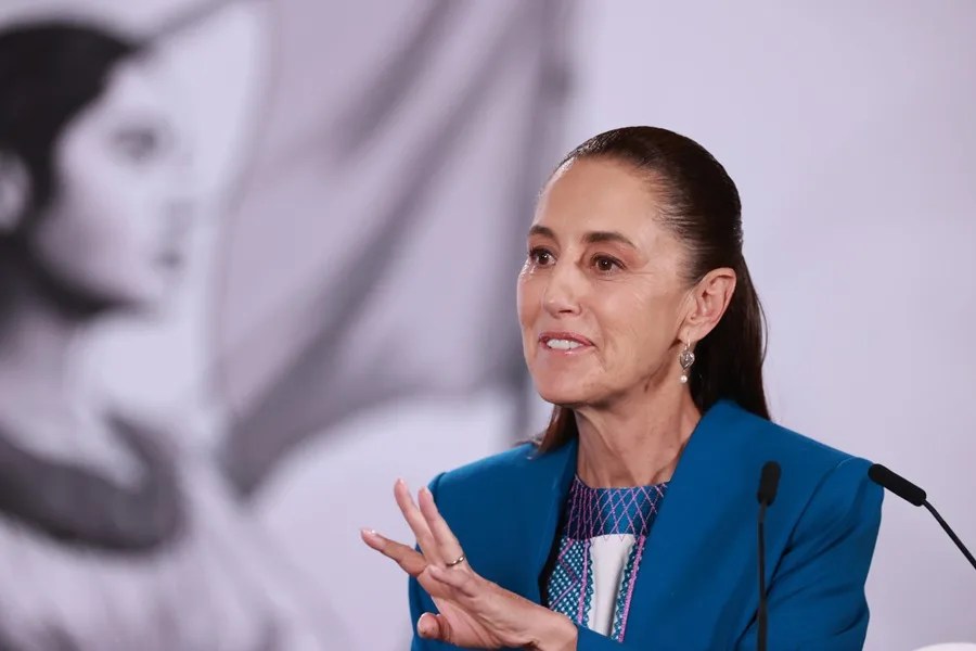 La presidenta de México, Claudia Sheinbaum