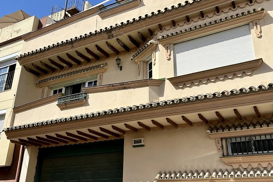 Imagen de la vivienda en la que se ha producido el suceso.