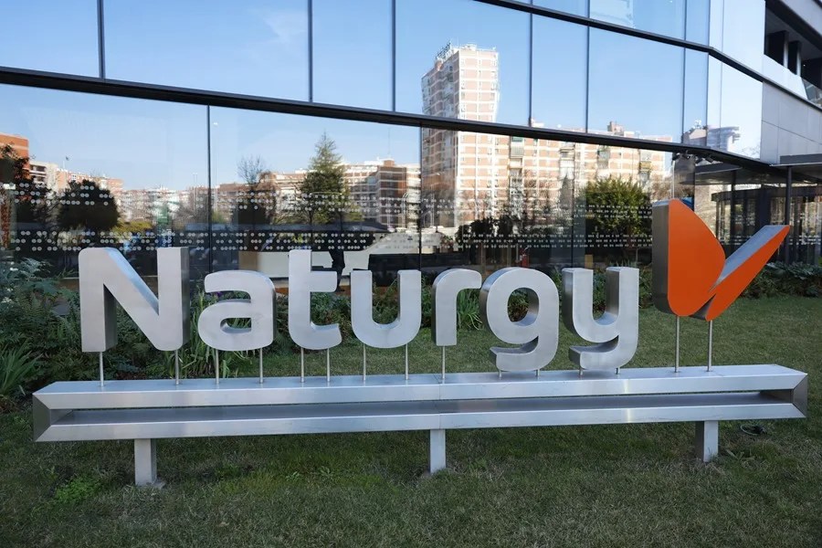 Vista de la sede de la energética española Naturgy en Madrid