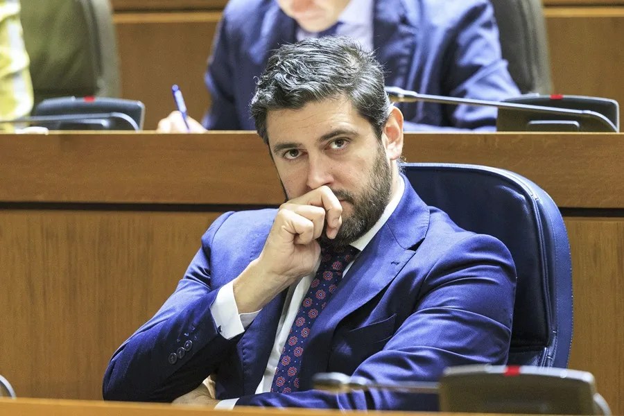 El vicepresidente de Aragón, Alejandro Nolasco