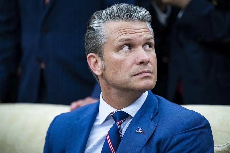 El secretario de Defensa de EE. UU., Pete Hegseth