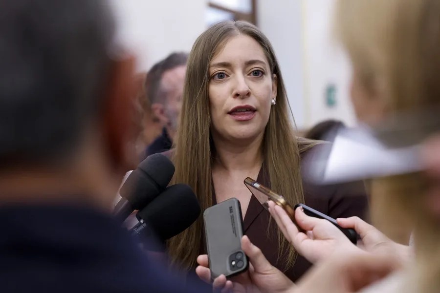 La portavoz del PP, Ester Muñoz.