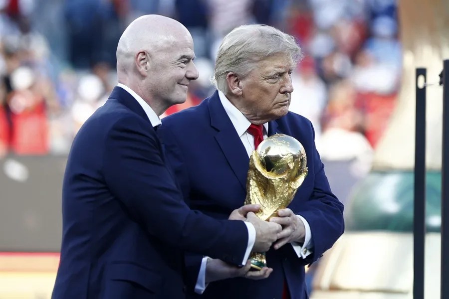 Trump celebra el "éxito" del Mundial 2026 y elogia al "fantástico" Gianni Infantino