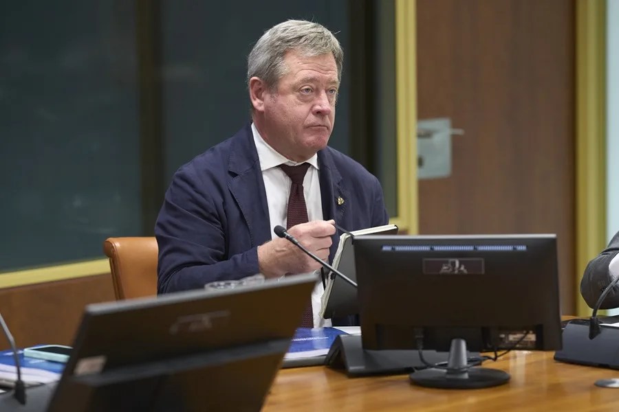 El consejero vasco de Seguridad, Bingen Zupiria