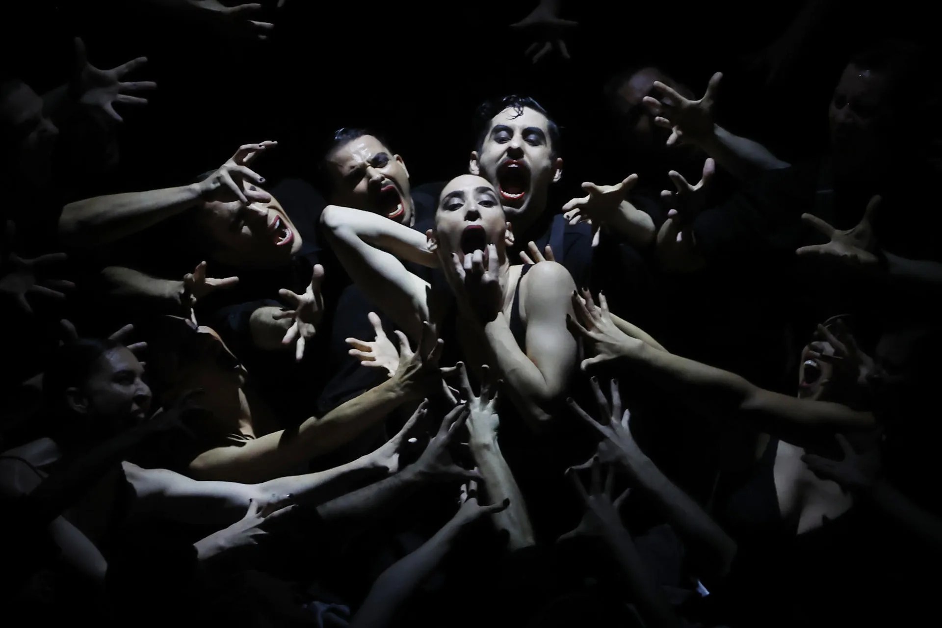 Imagen de archivo del Ballet Nacional de España con el espectáculo 'Afanador'. EFE/ Jesús Diges