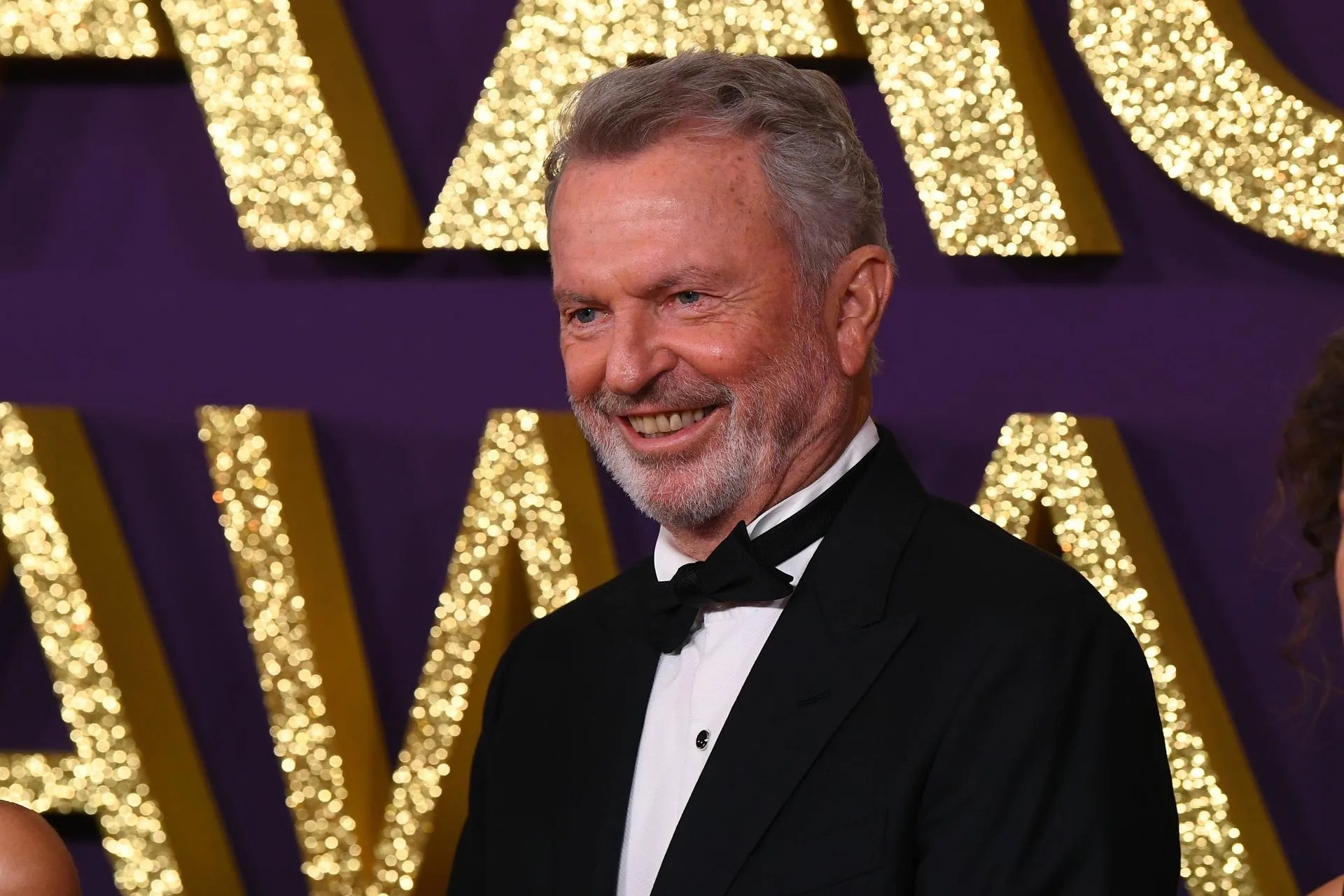 (FILE) Sam Neill poses for a photograph on the red carpet during the Australian Academy of Cinema and Television Arts (AACTA) Awards ceremony at Home of the Arts (HOTA), in Brisbane, Australia, 07 February 2025. EFE/EPA/JONO SEARLE AUSTRALIA AND NEW ZEALAND OUT
