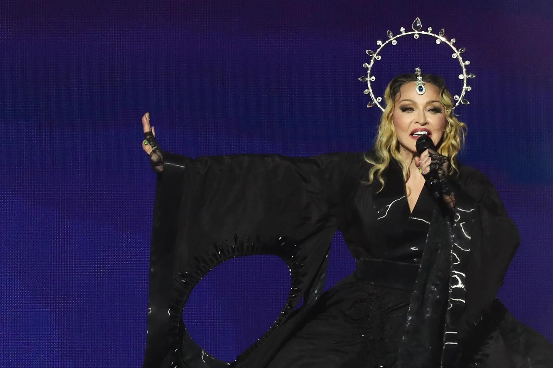 [FILE] Singer Madonna at a recent concert on Copacabana Beach in Rio de Janeiro, Brazil. EFE/André Coelho
