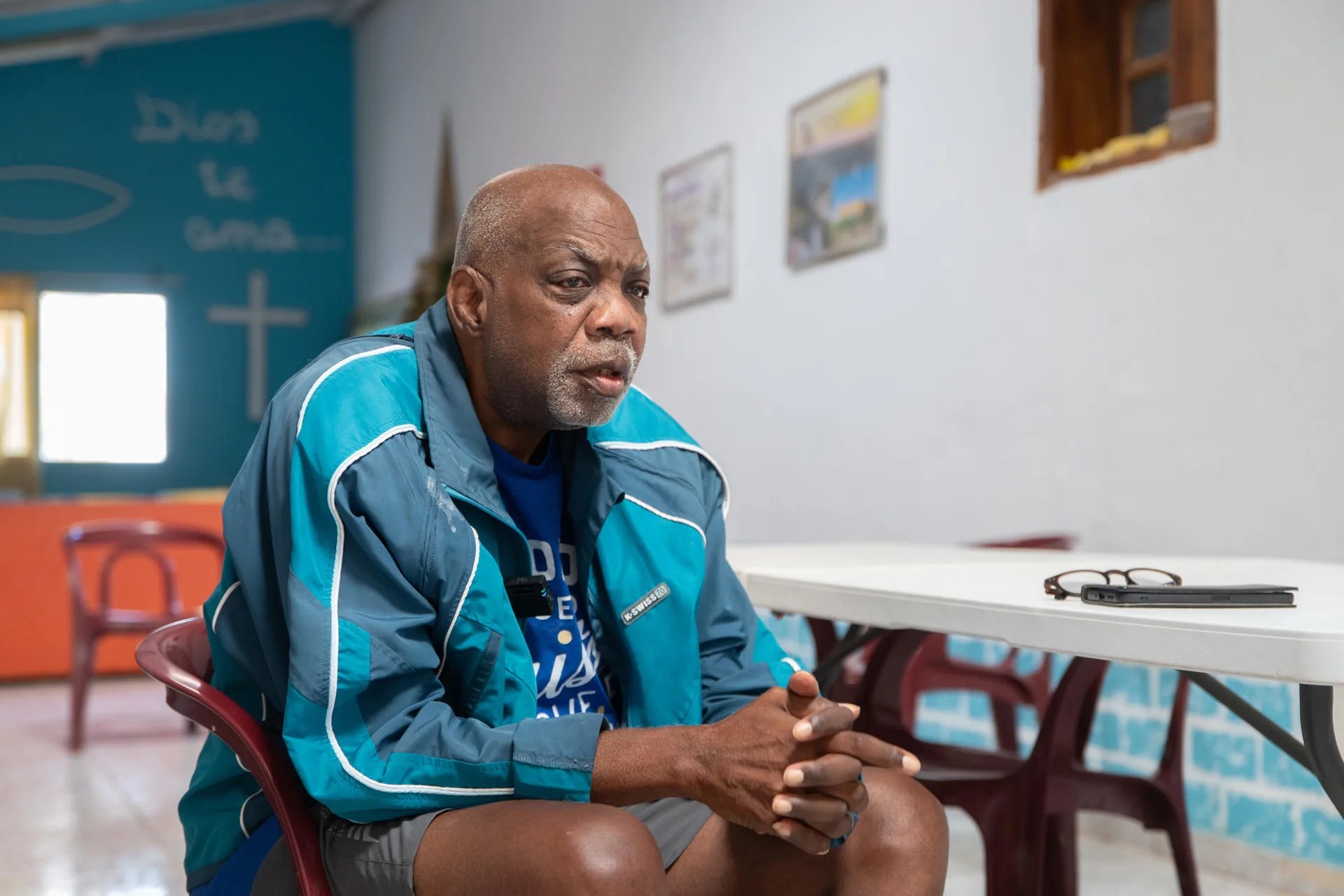 Reinaldo Flores, en Puerto del Rosario (Fuerteventura). EFE/Carlos de Saá