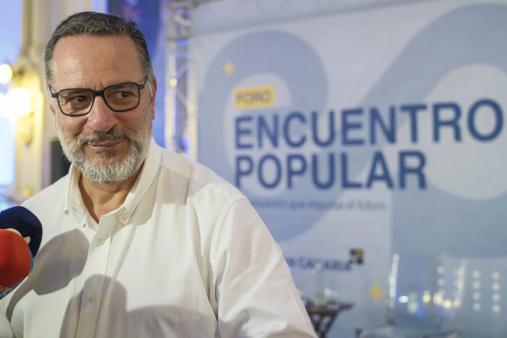 Imagen de archivo del consejero de Educación del Gobierno de Canarias y secretario general del PP en las islas, Poli Suárez. EFE/Ángel Medina G.